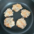 かなんこ♡'s cooksnap of when they made 【離乳食・後期】鮭と海苔ご飯おやき.