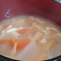 NAGANO久留米's cooksnap of when they made 大好きな♡大根と人参の味噌汁.