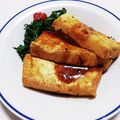 まこチャウ's cooksnap of when they made 焼肉のたれだけの豆腐ステーキ：ダイエット.