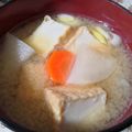 NAGANO久留米's cooksnap of when they made いつもあなたに♡蕪と厚揚げの味噌汁.