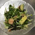 knoflook's cooksnap of when they made やみつき！豆苗と塩昆布のアボカドサラダ.