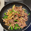 1000F's cooksnap of when they made 簡単！牛肉とポテトの焼肉のタレ炒め.
