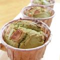 ドルフィンサーモン's cooksnap of when they made ホワイトチョコ☆イン☆抹茶マフィン.