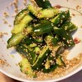ソラ１４'s cooksnap of when they made やみつき！たたき胡瓜(胡瓜大量消費).