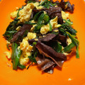 クックIVZR1D☆'s cooksnap of when they made にらと玉子ときくらげの中華炒め.