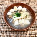 horseland's cooksnap of when they made いつかあなたと　炒めしめじと麩の味噌汁.
