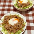 ☆★ひよこ★☆'s cooksnap of when they made 夏に負けるな☆ピリ辛そぼろ丼.