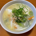 ローディーはぴ's cooksnap of when they made とろとろ豆腐と卵の中華風スープ.