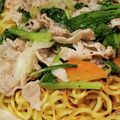 クック3C2VDJ☆'s cooksnap of when they made 壬生菜と豚肉のあんかけ焼きそば.