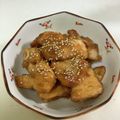 かなかなクック's cooksnap of when they made 鶏むね肉の甘酢ごま和え.
