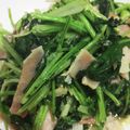 patepateco's cooksnap of when they made 水菜とベーコンのコンソメ炒め.