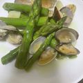 クックOBSDVC☆'s cooksnap of when they made アサリとグリーンアスパラの白ワイン蒸し♪.
