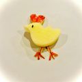悠LOVE航's cooksnap of when they made りんご型抜き＊鳥さん.