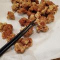 yukkomilk's cooksnap of when they made 大豆ミートのからあげ.
