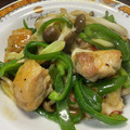 半熟王子's cooksnap of when they made 鶏と長ネギとキノコのオイスターソース炒め.