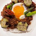 run※'s cooksnap of when they made カレーの簡単トッピング♡♡ナス焼いただけ.