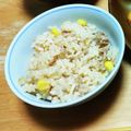 ぴよぴよ兎's cooksnap of when they made 挽肉とコーンの炊き込みご飯.