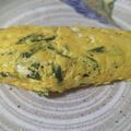 NAGANO久留米's cooksnap of when they made ニラ玉チーズオムレツ.