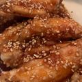 beteko's cooksnap of when they made 名古屋風手羽中甘辛からあげ.