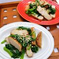 まこさんど's cooksnap of when they made 簡単！薩摩揚げとホウレン草のわさび和え☆.