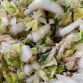 よこやまw's cooksnap of when they made 白菜とツナと塩こんぶのサラダ.