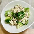 __おもち's cooksnap of when they made ブロッコリーとささみの胡麻マヨネーズ和え.