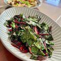 Superlittleboo's cooksnap of when they made ビーツの葉のにんにく炒め.