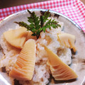 お山のエイ's cooksnap of when they made 炊飯器で、簡単 筍のおこわ.