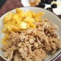 アルカママ's cooksnap of when they made シャキトロ✿えのきたっぷり鶏そぼろ.
