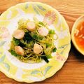 marisande's cooksnap of when they made 菜の花とイカのジェノベーゼ♪.