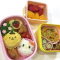 ゆいまーるん's cooksnap of when they made キャラ弁＊キティ・マイメロ・プリン.