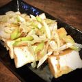 ゴウサン's cooksnap of when they made 甘い！絹厚揚げ焼き　ごま油塩葱トッピング.