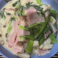 ＭＩ−ＳＡＮ's cooksnap of when they made 青梗菜とハムのとろとろミルク煮.