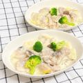 ゆづキッチン's cooksnap of when they made 簡単♪ヘルシー＊白菜と鶏のクリーム煮＊.