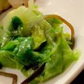 MULA's cooksnap of when they made レタス大量消費！レンジで簡単レタス塩昆布.