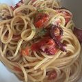 ひまったさん's cooksnap of when they made タコとトマトのおもてなしパスタ.
