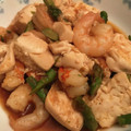 クックIB82OG☆'s cooksnap of when they made エビと豆腐のしょうが炒め.