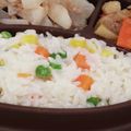 ゆ→ちむ❦180SX's cooksnap of when they made 幼児食にも☆ミックスベジタブルでリゾット.