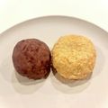悠LOVE航's cooksnap of when they made きなことあんこのおはぎ.
