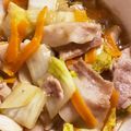野菜食べたいママ's cooksnap of when they made 白菜と豚バラの中華炒め *☻*.