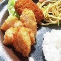 ごはん好きパンも好き's cooksnap of when they made 簡単ふんわり☆芋床のトリムネカツ.