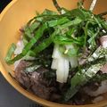 葉月優希's cooksnap of when they made 簡単！牛茶漬け.
