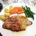 ひトみ's cooksnap of when they made 米粉でさっくり柔らかポークソテー.