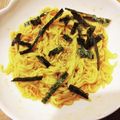 yunapi☆'s cooksnap of when they made 冷凍うどんで♪油そば風時短うどん.