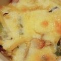 むーみっと's cooksnap of when they made 秋グラタン　鮭•さつまいも•キノコ.