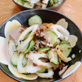 ふくmama✨✨'s cooksnap of when they made 簡単♪節約☆きゅうりと竹輪の塩昆布和え.