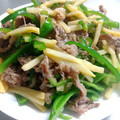 ひんべえ's cooksnap of when they made 簡単本格☆お店以上の青椒肉絲.