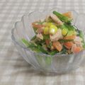 umemodoki's cooksnap of when they made ✿小松菜のツナサラダ♫✿.