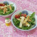 みかかめ's cooksnap of when they made 水菜とちくわの味噌マヨサラダ.