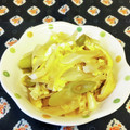 龍青空ママ's cooksnap of when they made 長ネギと油あげの卵とじ.